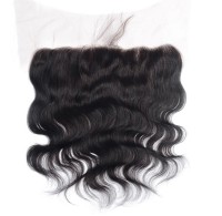 16″ Human Hair Lace Frontal For Black Women Body Wave 13X4 Lace Frontal