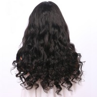 ISABEL Loose Body Wave Full Lace Human Hair Wigs 130% Density Glueless Brazilian Virgin Human Hair Wigs For Black Women