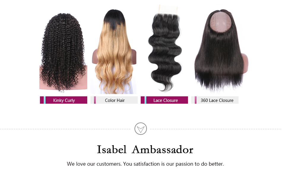 isabel virgin huam hair products