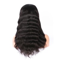 Silver Virgin Grade U Part Human Hair Wigs Body Wave Brazilian Vrigin Hair U Part Wigs