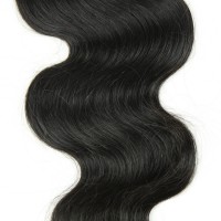 Silver Virgin Grade Human Hair Weft Unproceeded Brazilian Virgin Hair Extension
