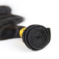 Silver Virgin Grade 100% Unproceeded Human Hair Bundles Brazilian Body Wave Hair Extensions