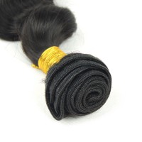 Silver Virgin Grade Human Hair Weft Deep Wave Brazilian Virgin Human Hair Bundles For Black Women