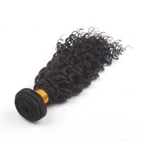 Silver Virgin Grade Human Hair Brazilian Weft For African Women Deep Curly Human Hair Bundles