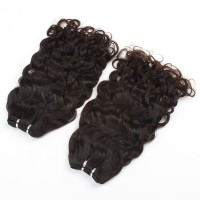 Silver Virgin Grade Brazilian Virgin Hair Extension Natural Wave Human Hair Bundles For Black Women