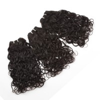 Silver Virgin Grade Brazilian Human Hair Weft Natural Wave 100% Human Hair Weaving