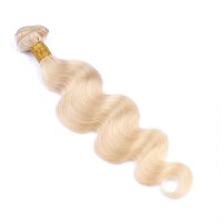 ISABEL 1pcs of 100% 613 Blonde Body Wave Hair Bundles,Human Hair extensions