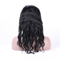 Silver Virgin Grade Lace Front Human Hair Wigs Wavy Glueless Human Hair Wigs