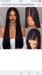 1pc of 24inch lace front wig with #1,1pc of 24inch lace front wig with #Orange,4 pieces of 12inch lace frontal