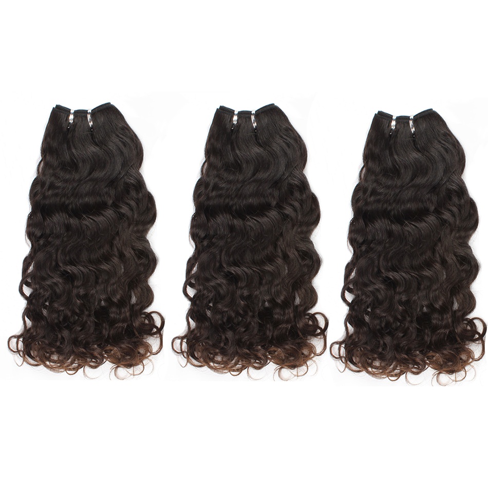 Silver Virgin Grade Malaysian Human Hair Weft Natural Wave 100% Human Hair Weaving
